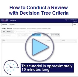 How to Conduct a Review with Decision Tree Criteria tutorial